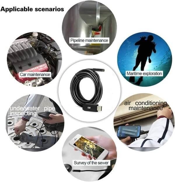 💡🔥 50 % DE RÉDUCTION – Caméra endoscopique douce Magic Wifi 😍✨