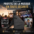 SecureBeat™ Sac Bandoulière Antivol Protection Antivol Intelligente Profitez de Chaque Festival en Toute Sérénité