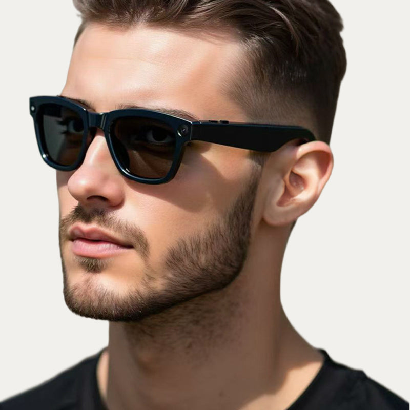 Lunettes intelligentes AI avec capture photo et vidéo