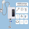 🔥50% DE RÉDUCTION ! ✨ Chauffe-eau Instantané sans Réservoir - Design Compact avec Contrôle de Température Numérique pour Économie d'Énergie ⚡🚿